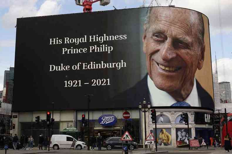Prncipe Philip morreu nesta sexta-feira (9/4), em Londres(foto: Niklas HALLE'N / AFP)