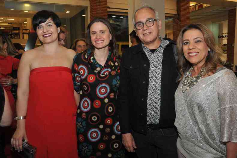 Gabriela Penna, Rachel Scherrer, Antonio Fernando e Rosngela Mesquita