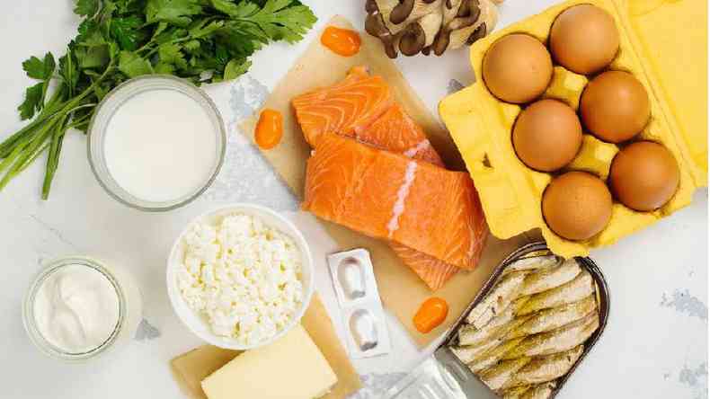 Peixes gordurosos e derivados do leite esto entre as principais fontes de vitamina D na alimentao(foto: Getty Images)