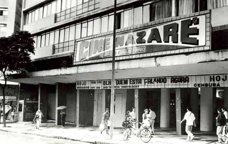 Nazar fez histria com o CinemasCope e foi  subdividido em trs salas, mas sucumbiu em 1994