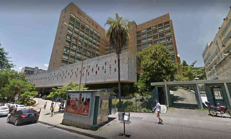 Hospital do Ipsemg fica na Alameda Ezequiel Dias(foto: Reproduo da internet/Google Maps)