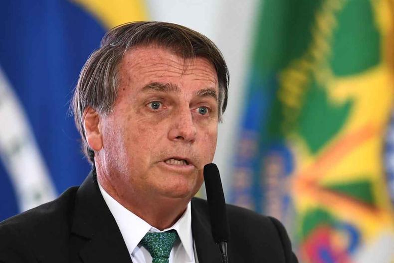PF não indiciou Bolsonaro por causa do foro privilegiado(foto: EVARISTO SA / AFP) Presidente Jair Bolsonaro