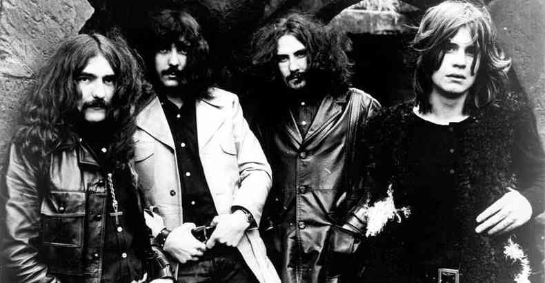 Geezer Butler, Tony Iommi, Bill Ward e Ozzy Osbourne nasceram em 1948 e eram tpicos garotos de Aston quando formaram The Polka Tulk Blues Band, que virou The Earth Blues Band, que virou Earth, que virou Black Sabbath(foto: Wikimedia Commons/Reproduo )