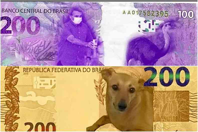 Nova nota de R$ 200 começa a circular em agosto; mas já virou meme -  Economia - Estado de Minas