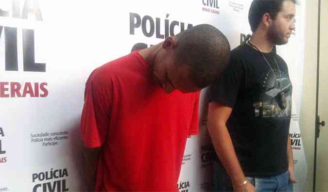 Peter Gomes de Moura, de 23 anos, se entregou  polcia na ltima quinta-feira(foto: Thago Lemos/EM/D.A.Press)