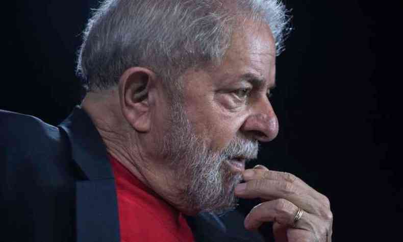 Lula est preso desde abril em Curitiba, base da Lava Jato. O petista foi condenado a 12 anos e um ms de priso no caso triplex(foto: NELSON ALMEIDA )