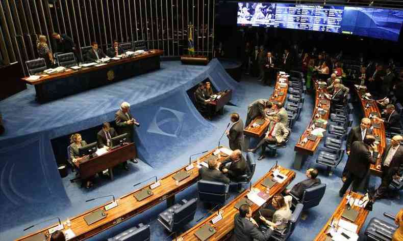 O texto foi aprovado pela Comisso de Constituio e Justia (CCJ) e pelo plenrio do Senado(foto: Fabio Rodrigues Pozzebom/Agncia Brasil )