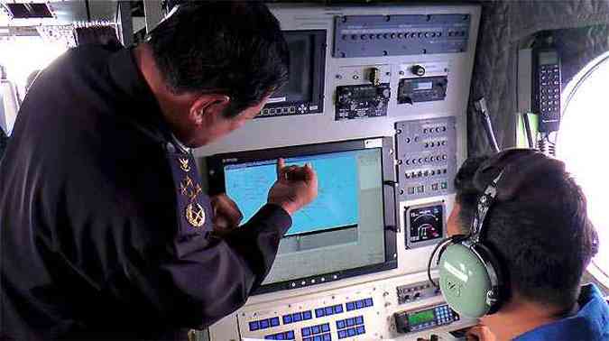 Radar militar mostra que piloto tentou retornar  capital da Malsia(foto: AFP)