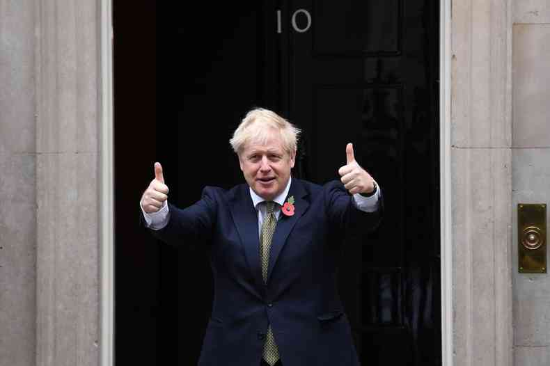 Boris avisou que era para o Reino Unido se preparar para no ter acordo comercial com a Unio Europeia (foto: Daniel Leal-Olivas/AFP (eex11300))