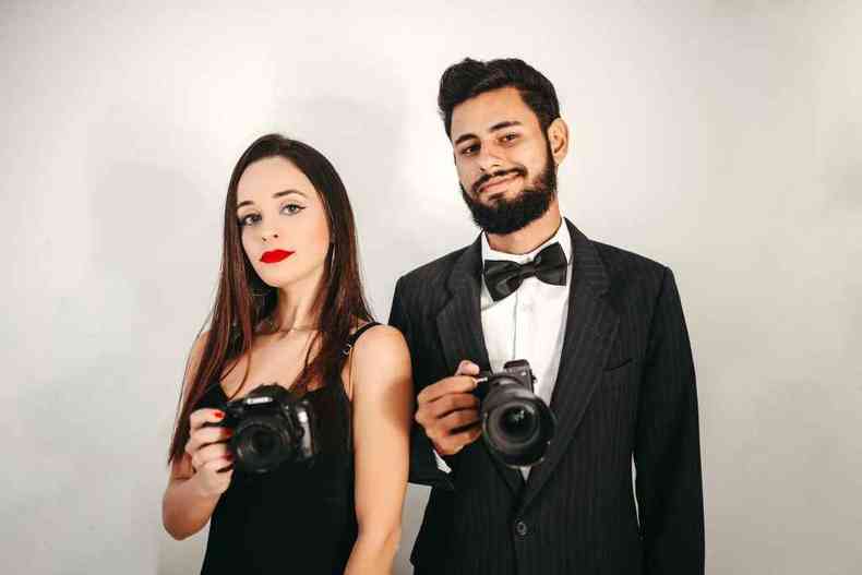 Douglas Atina e Pmela: da baixada santista para o mundo  Foto: Arco e Flash