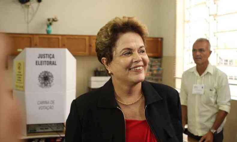 Ex-presidenta Dilma passou horas internada para fazer exames médicos(foto: Edésio Ferreira/EM/D.A Press)