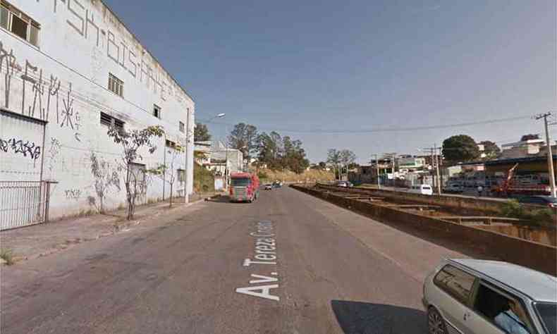 Local onde o acidente ocorreu no tem cmeras, segundo a PM(foto: Reproduo da internet/Google Maps)