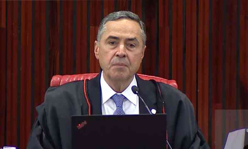 Ministro Lus Roberto Barroso se despede da presidncia do Tribunal Superior Eleitoral (TSE) nesta quinta-feira (17/2)