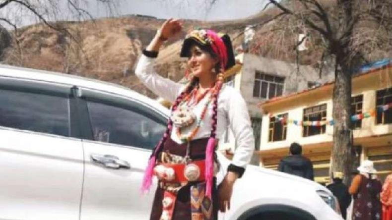 Lamu sofreu queimaduras em 90% do corpo e morreu duas semanas depois(foto: Douyin/Lamu) Vídeo de Lamu em Douyin