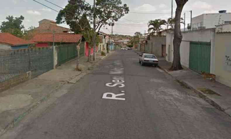 Crime aconteceu na Rua Nilo Coelho, entre os bairros Cu Azul e Mangueiras(foto: Reproduo/Google Street View)