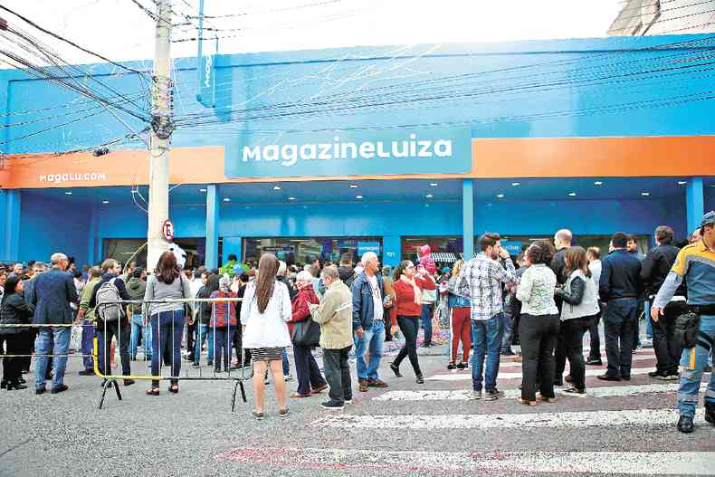 Em 2019, a loja de nmero mil foi inaugurada na cidade paulista de Franco da Rocha(foto: Magazine LuizaDivulgao)
