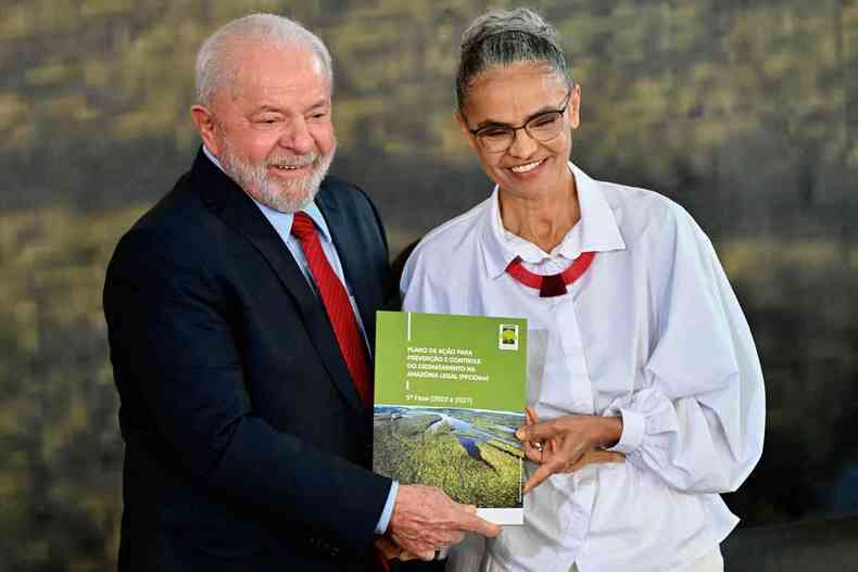 Lula e Marina lançaram plano de preservação no Dia Mundial do Meio Ambiente