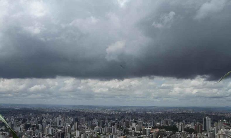 chuva em belo horizonte