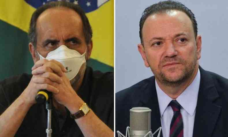 Os dois prefeitos ficaram conhecidos nacionalmente durante a pandemia de COVID-19 por manterem medidas restritivas para conter as infeces do novo coronavrus(foto: Juarez Rodrigues/EM/D.A Press Agncia Brasil/Reproduo)