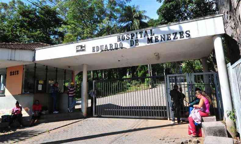 Paciente est internada no hospital Eduardo de Menezes(foto: Gladyston Rodrigues/EM)