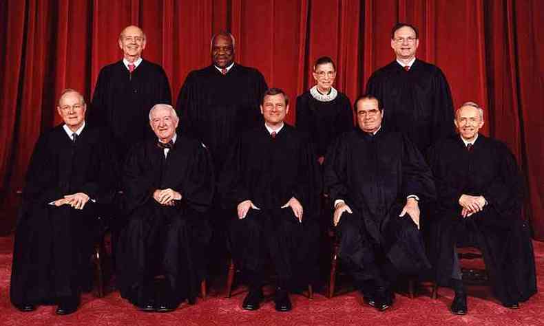 nica juza mulher na Suprema Corte americana em 2006.(foto: Supreme Court US)
