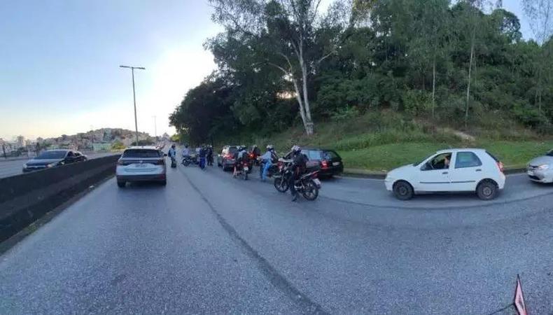 Mulher  atropelada na Nossa Senhora do Carmo