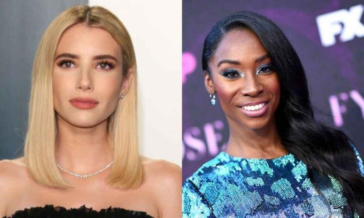 Montagem: Emma Roberts x Angelica Ross 