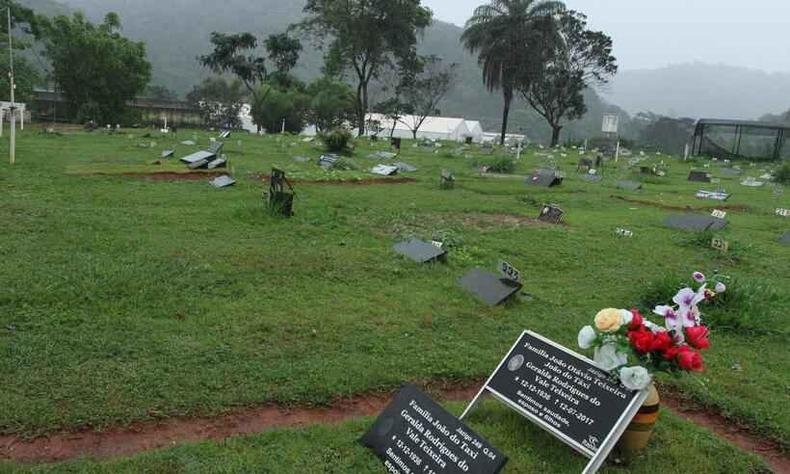 Foto ilustrativa de um cemitrio