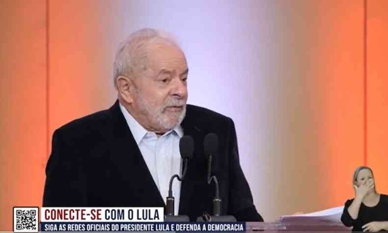 Lula d entrevista coletiva 