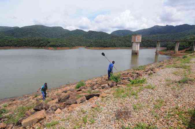 A maior alta dos ltimos 30 dias foi registrada na represa de Rio Manso(foto: Beto Novaes/EM/D.A Press)