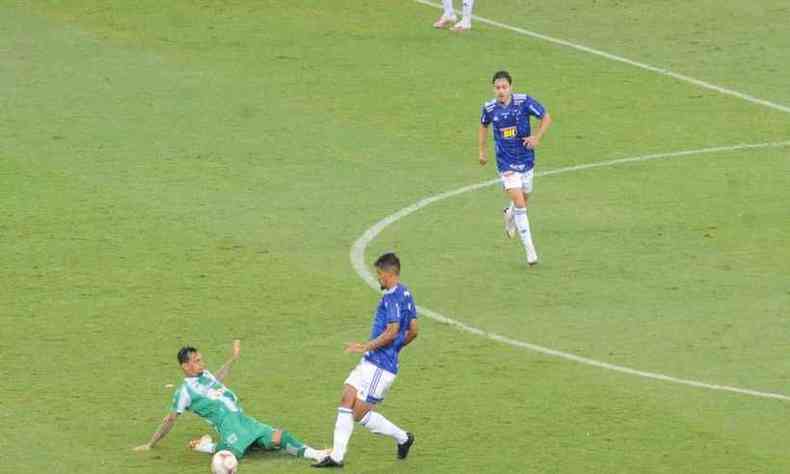 Cruzeiro empatou com o Juventude por 0 a 0(foto: Juares Rodrigues/EM/D.A PRess)
