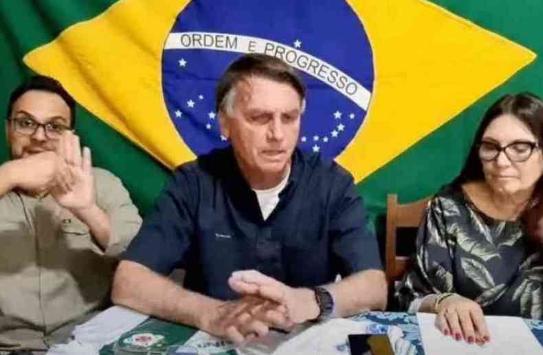 Bolsonaro em transmisso