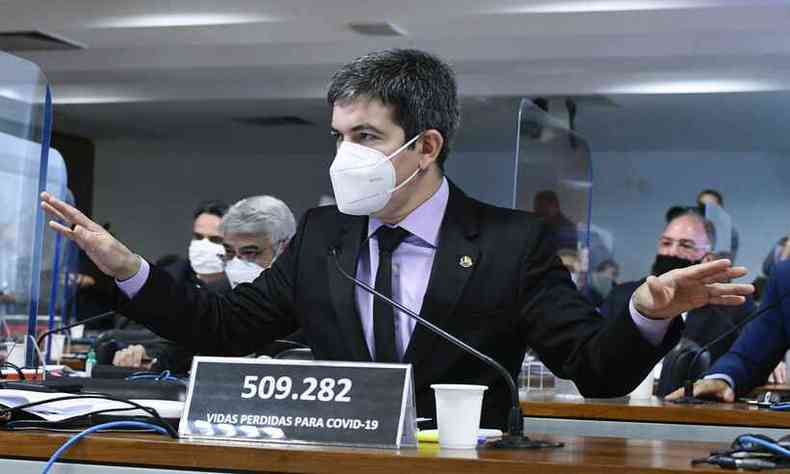 Senador Randolfe Rodrigues (Rede-AP)(foto: Edilson Rodrigues/Agncia Senado)