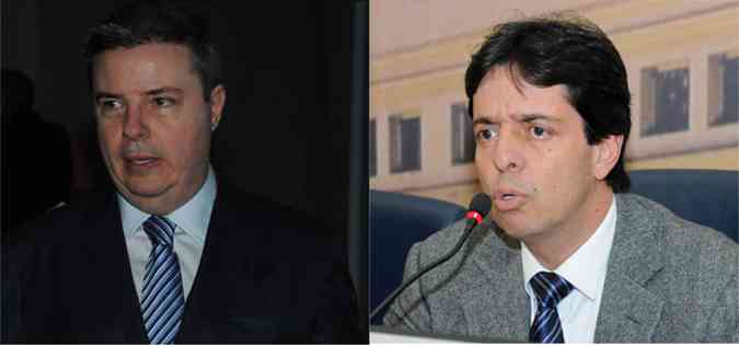 Anastasia (E) e Dinis Pinheiro so lanados pr-candidatos ao Senado e a vice-governador, respectivamente, nesta segunda-feira