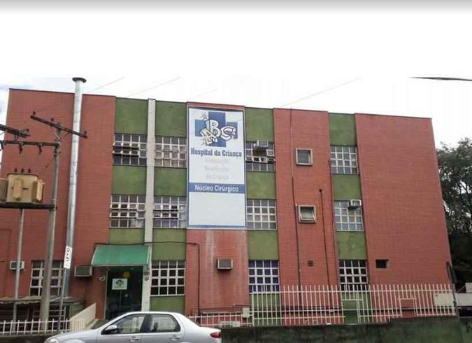 Desde a sexta-feira hospital infantil está com atendimento e cirurgias suspensos(foto: Divulgação) Desde a sexta-feira hospital infantil está com atendimento e cirurgias suspensos(foto: Divulgação)