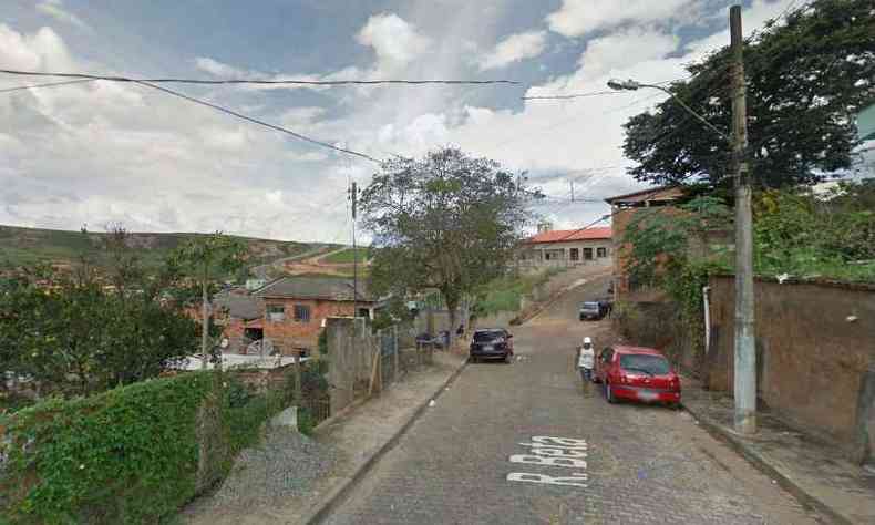 Crime aconteceu na Rua Beta, no Bairro gua Fresca(foto: Google Street View/Reproduo)