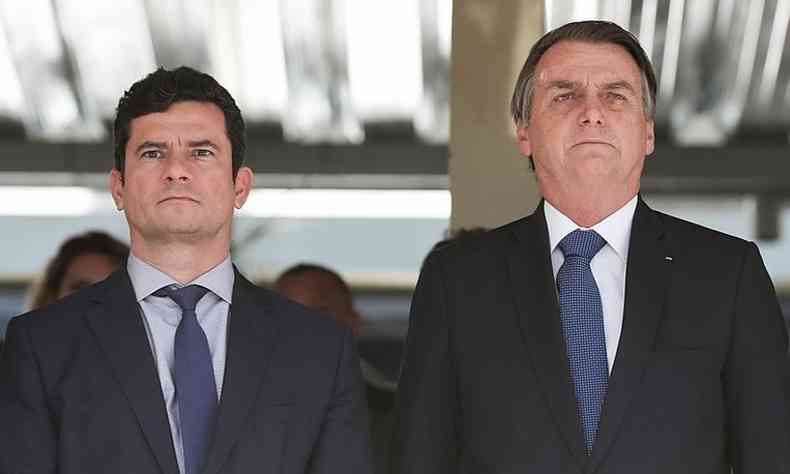 Moro e Bolsonaro(foto: Wikipdia)