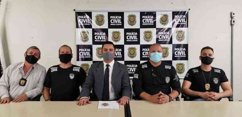 As investigações começaram em 2019 e envolveram três setores da Polícia Civil mineira(foto: Polícia Civil/Divulgação)