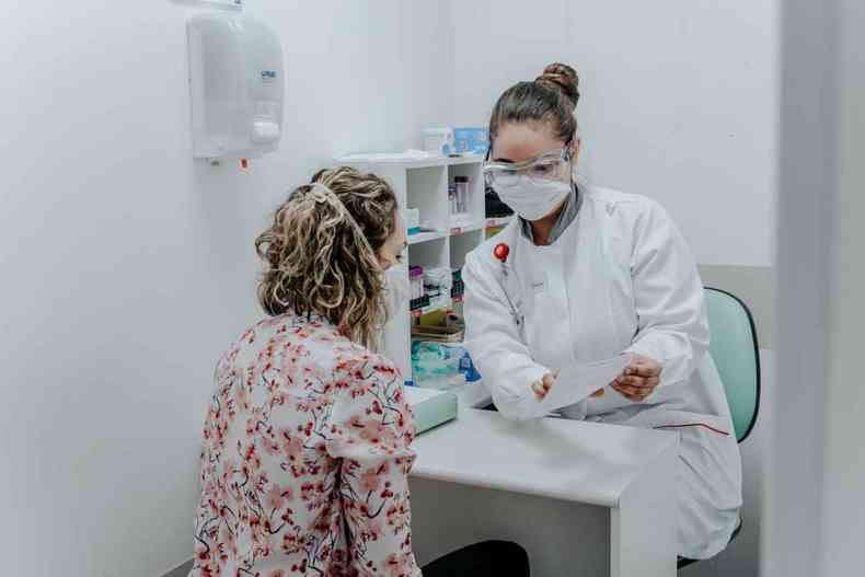 Volume de exames de rotina despenca em laboratrios de BH na pandemia de coronavrus(foto: Felipe Abras/Divulgao)