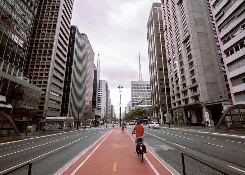 Avenida Paulista, em So Paulo 