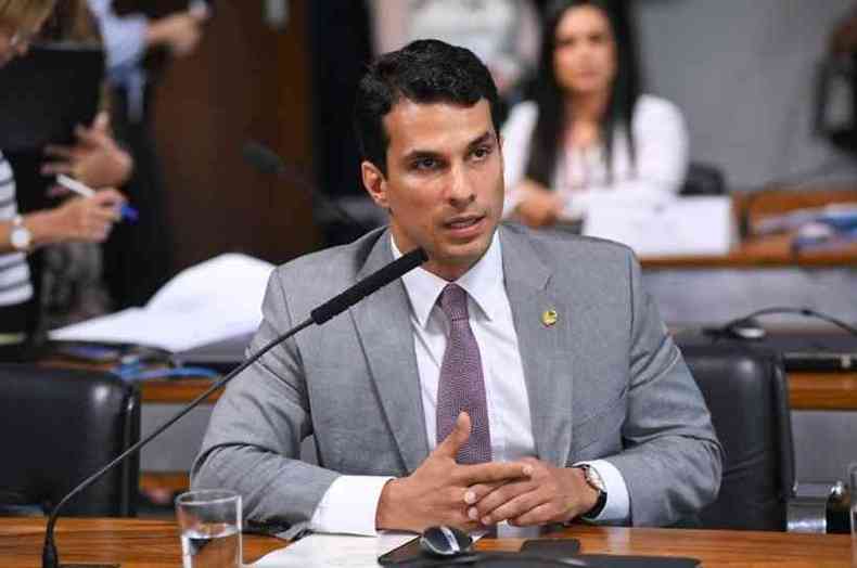 O senador Iraj Silvestre Filho (PSD)  filho da tambm senadora Ktia Abreu (PP) (foto: Senado/Reproduo)