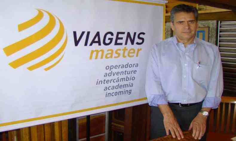 O presidente da Viagens Master, Fernando Dias, informou, em nota, que a crise aumentou com a chegada da segunda onda do coronavrus no pas(foto: Viagens Master/Reproduo)