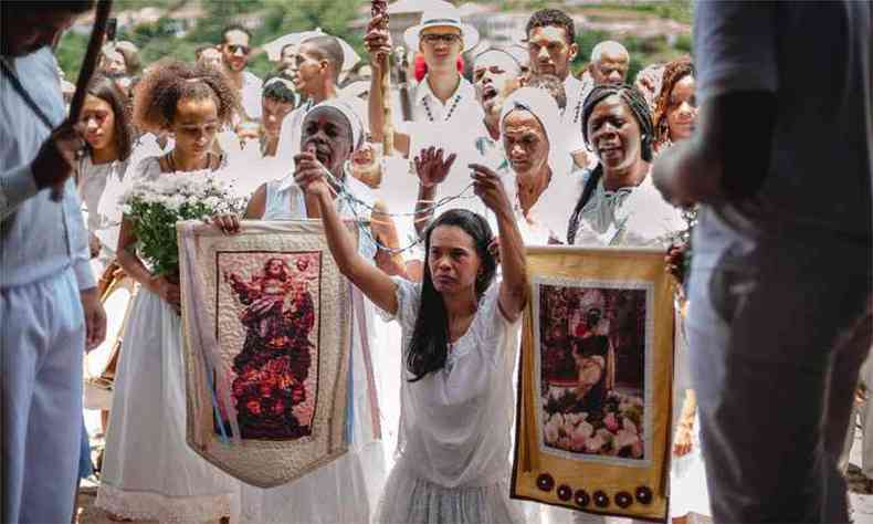 Com origens em manifestao africana, o Reinado j promete festa maior em 2020(foto: Prefeitura de Ouro Preto/Divulgao)