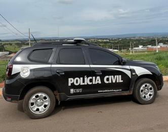 Crime aconteceu na noite desse sábado (30)(foto: PCMG/Divulgação) Foto de viatura da Polícia Civil