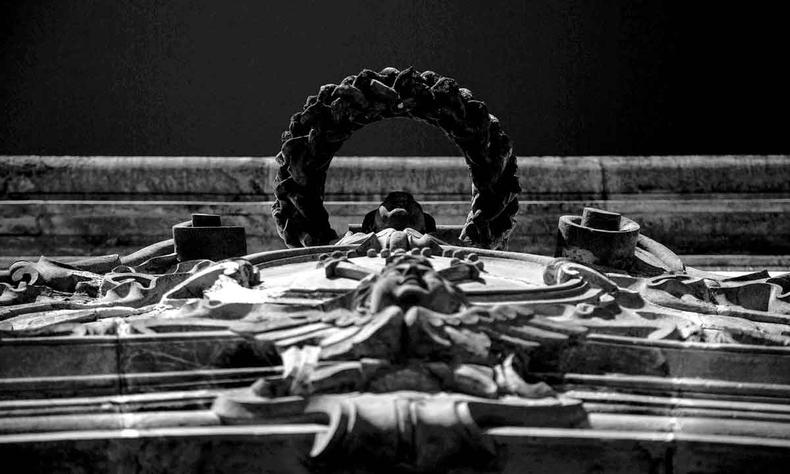 Imagem em P&B do Santurio do Senhor Bom Jesus de Matosinhos