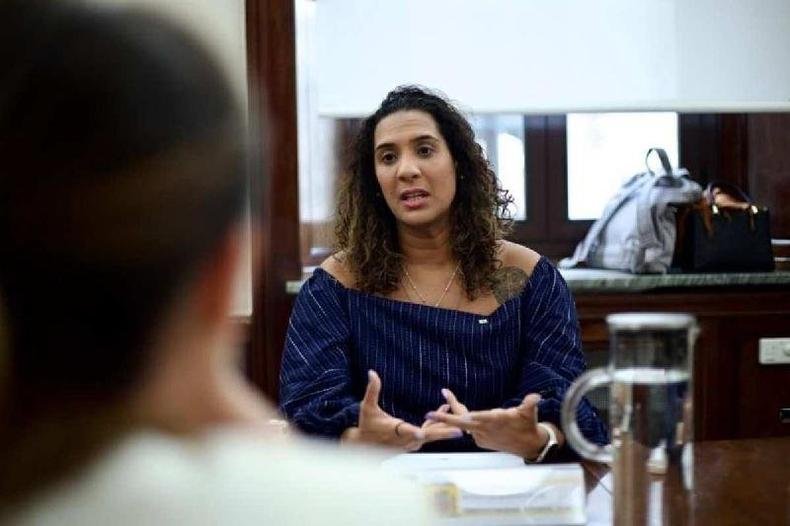 Ministra da Igualdade Racial, Anielle Franco, fecha acordo de coopera��o com a Espanha por pol�ticas p�blicas de combate ao racismo 25/4
