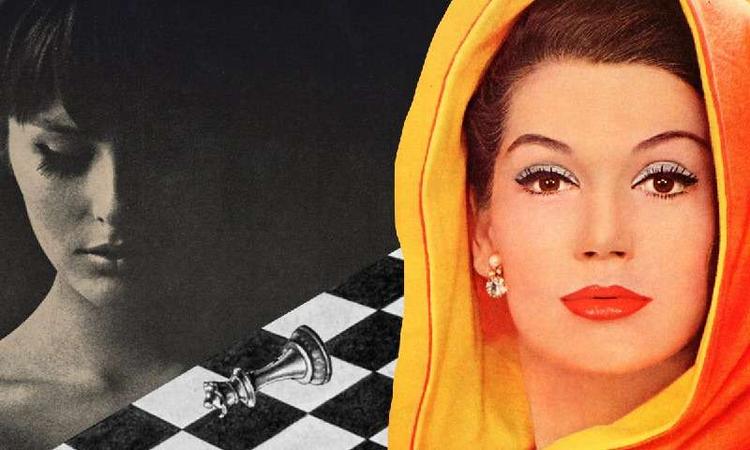 Duas mulheres e um tabuleiro de xadrez