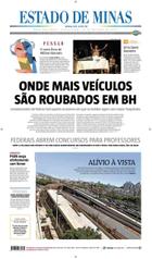 Confira a Capa do Jornal Estado de Minas do dia 20/10/2017