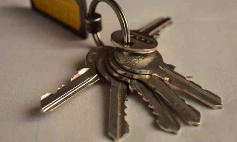 'Senhor das chaves', de 63 anos, tem 15 passagens pela polcia(foto: Pixabay)