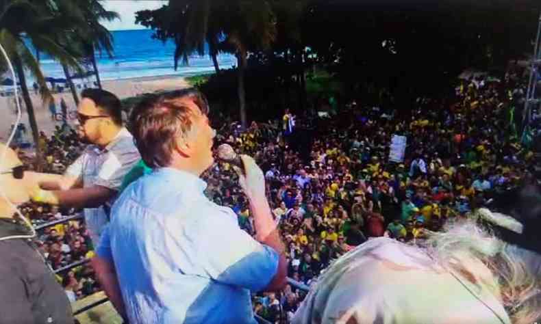 Bolsonaro participou de evento do Frum Evanglico Nacional de Ao Social e Poltica